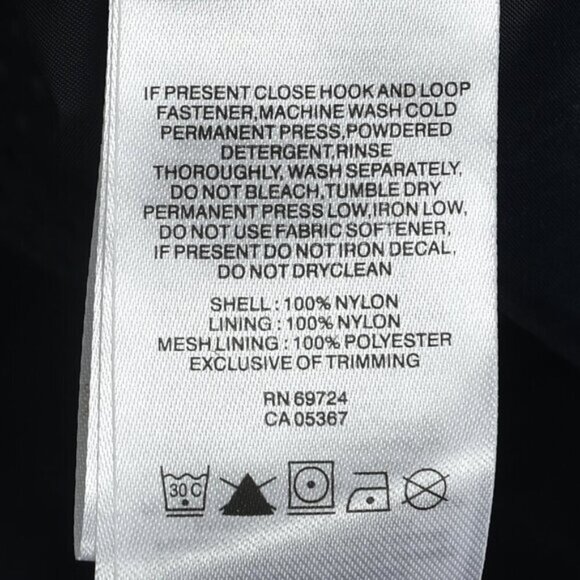 Columbia Watertight Jacket Waterproof Packable Rain Shell Blue Black Size Medium - Picture 6 of 10